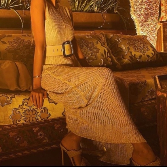 Zara Long Knit Dress NWT - Picture 3 of 12